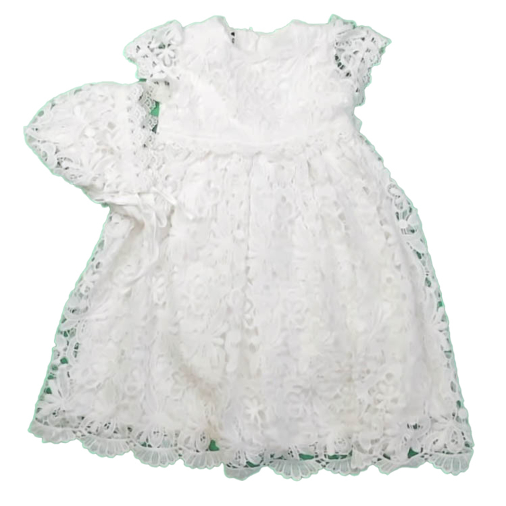 Unknown Brand Girls White Dress size: 18 Months